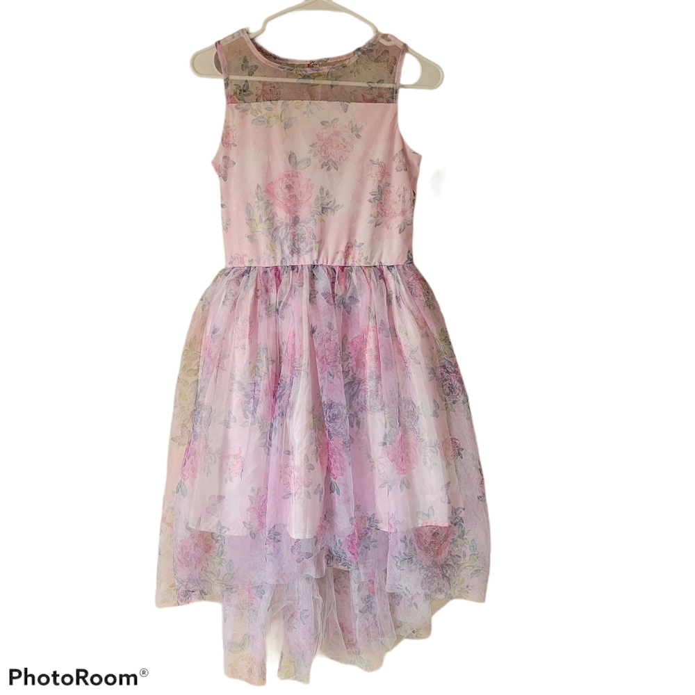 Zenzi Girls Floral High-low Dress!